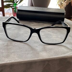 Burberry Black Square Glasses